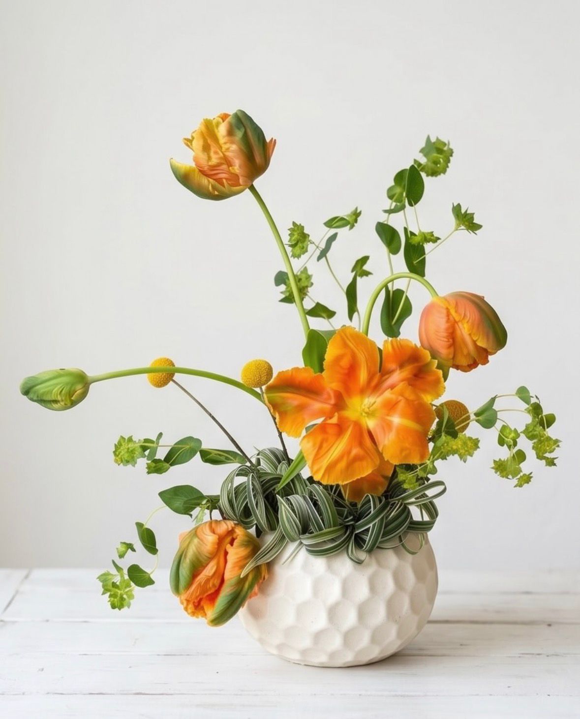 Sunlit Amber Tulip